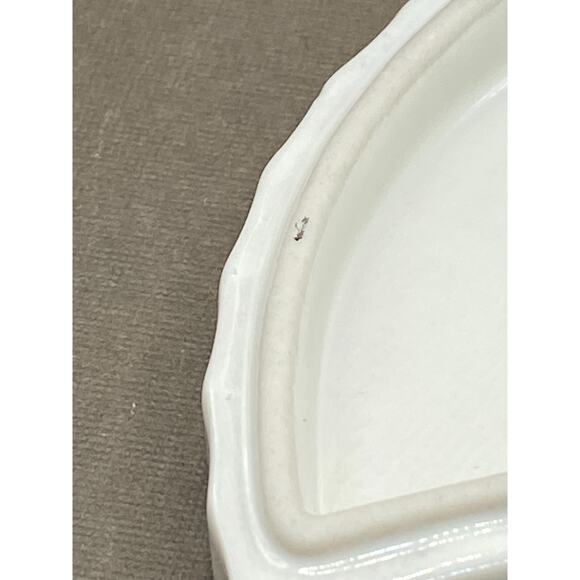 Vintage Porcelain Peacocks Japanese Asahi Fan Trinket Small Jewelry Box - Picture 4 of 8